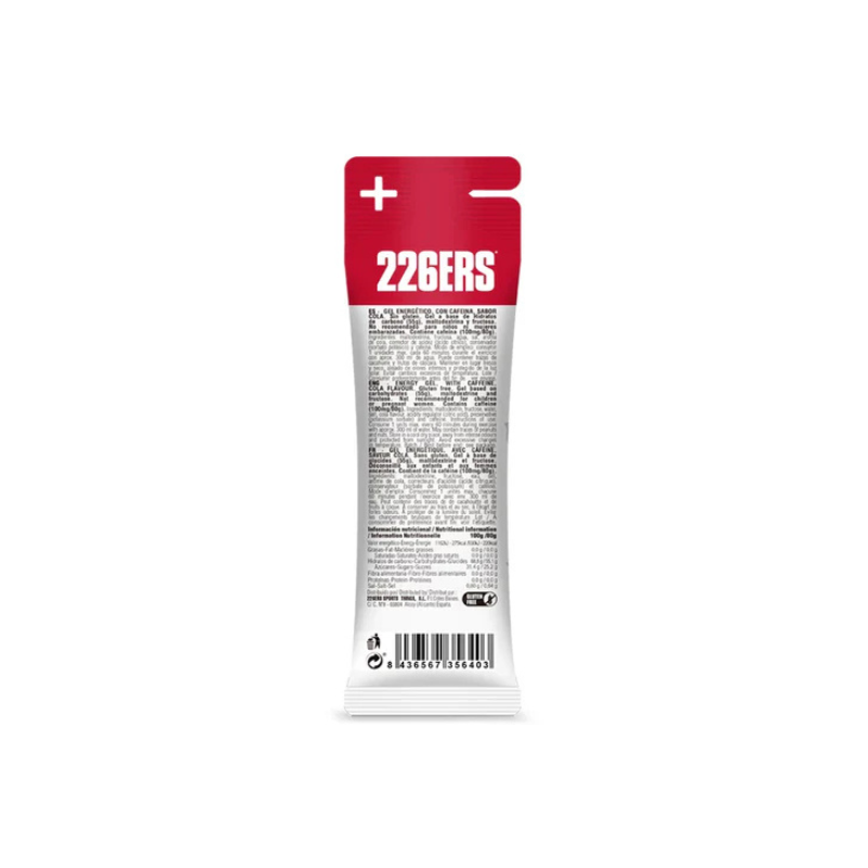 226ERS FRUCTOSE HIGH ENERGY GEL 80G