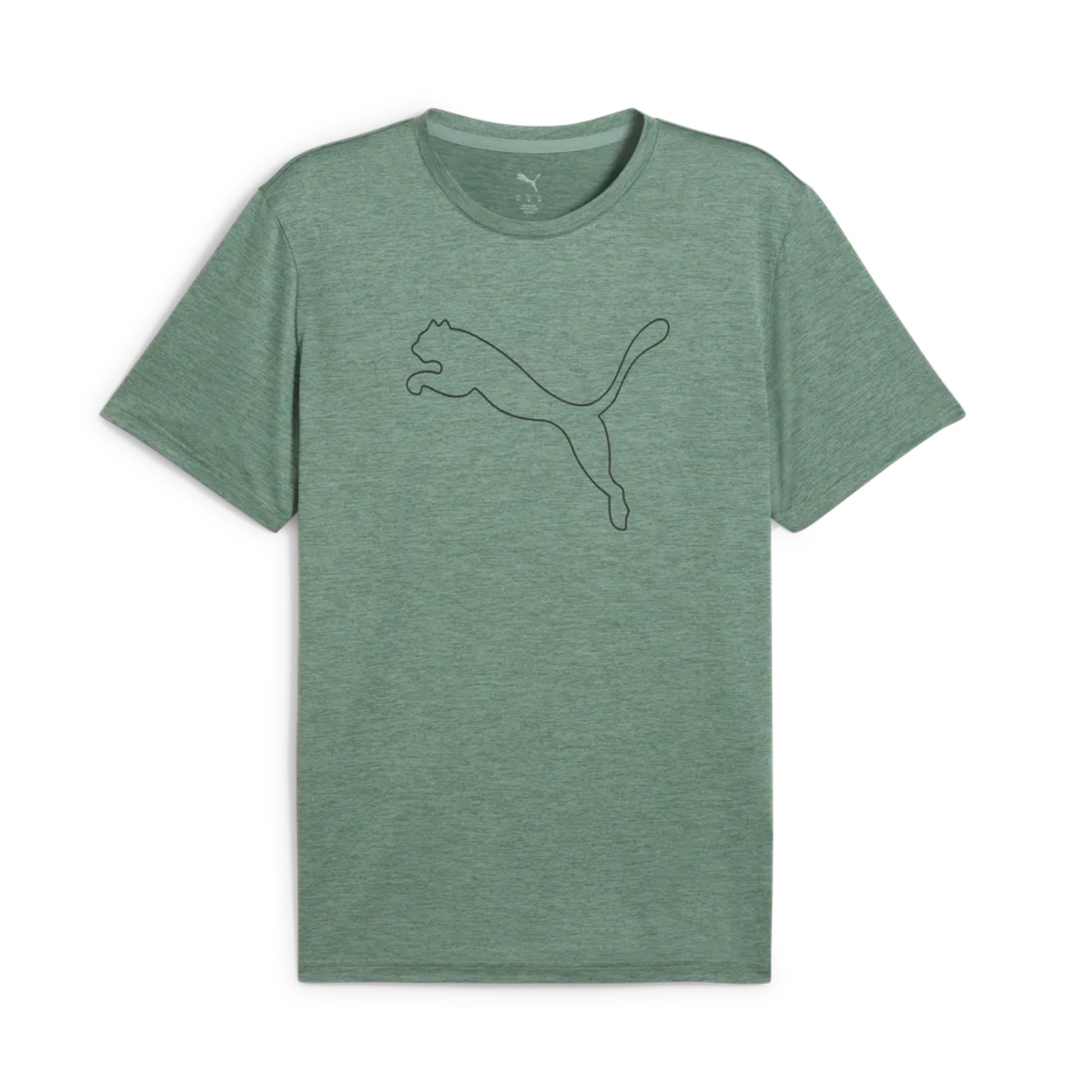 A green Puma shirt 