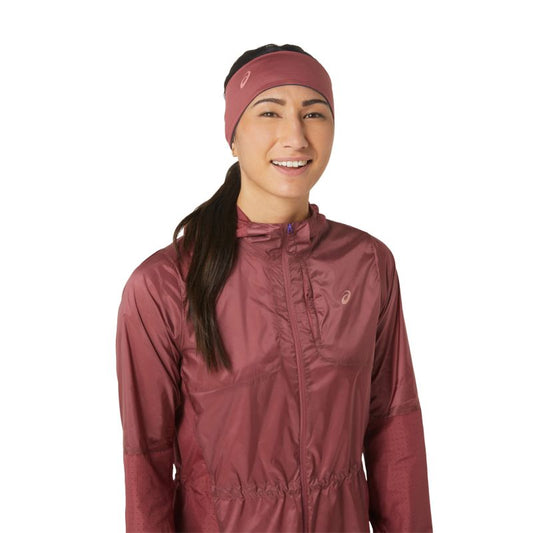 ASICS HEADBAND RUNNING NAGINO REVERSIBLE BRISKET RED/LIGHT GARNET