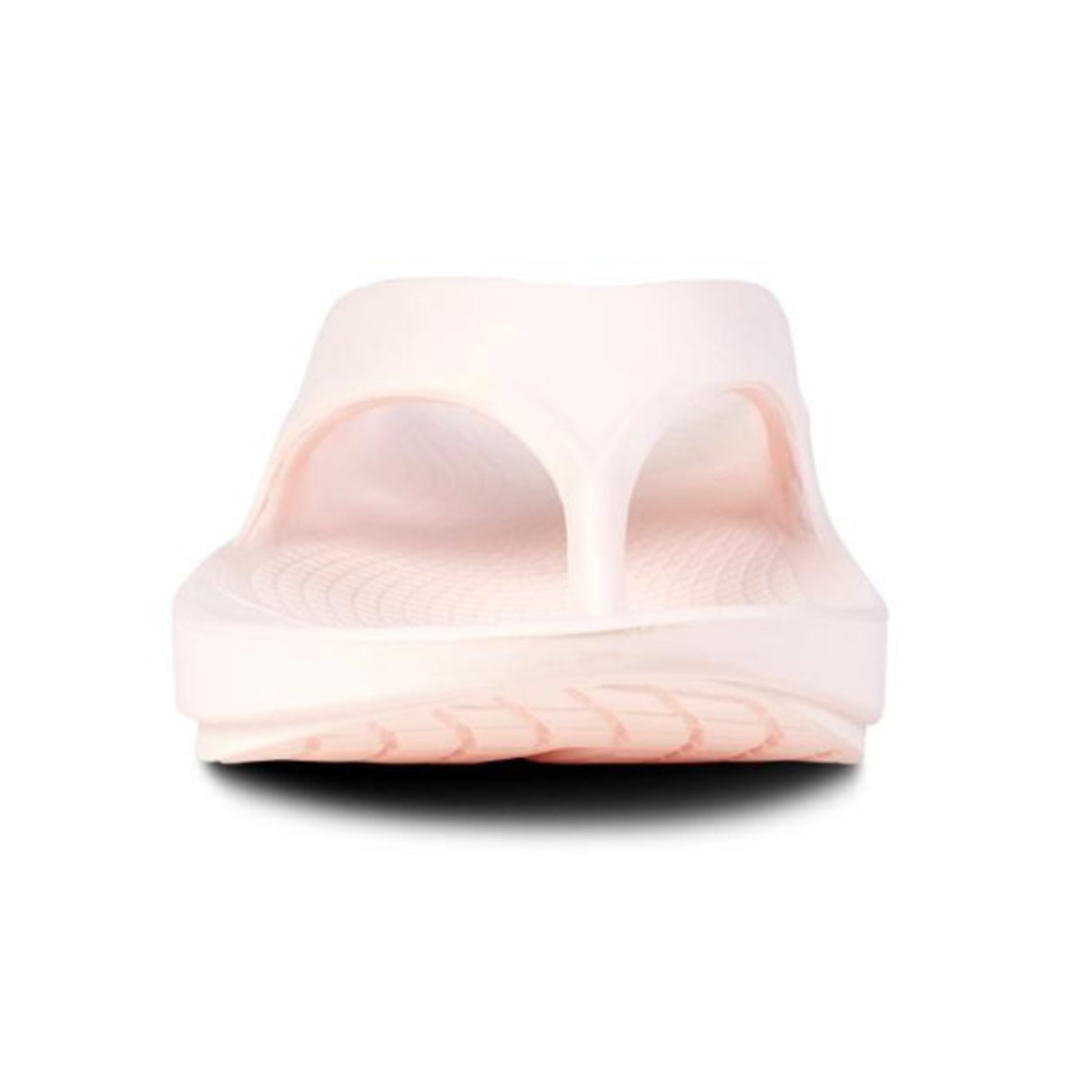 Pink sandal on a white background