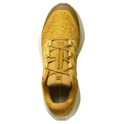 SALOMON SHOE AERO GLIDE 3 GRAVEL MN MUSTARD/VANILLA/GREEN (AW25)
