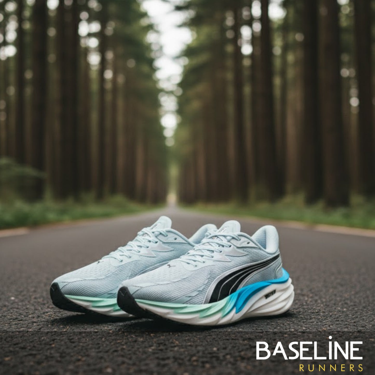 PUMA SHOE VELOCITY NITRO 4 MN SEA/GLASS/BLUE (AW25)