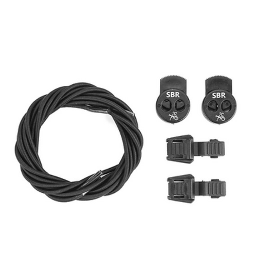 SBR SHOE LACES ELASTIC LOCK 120CM ASSORTED