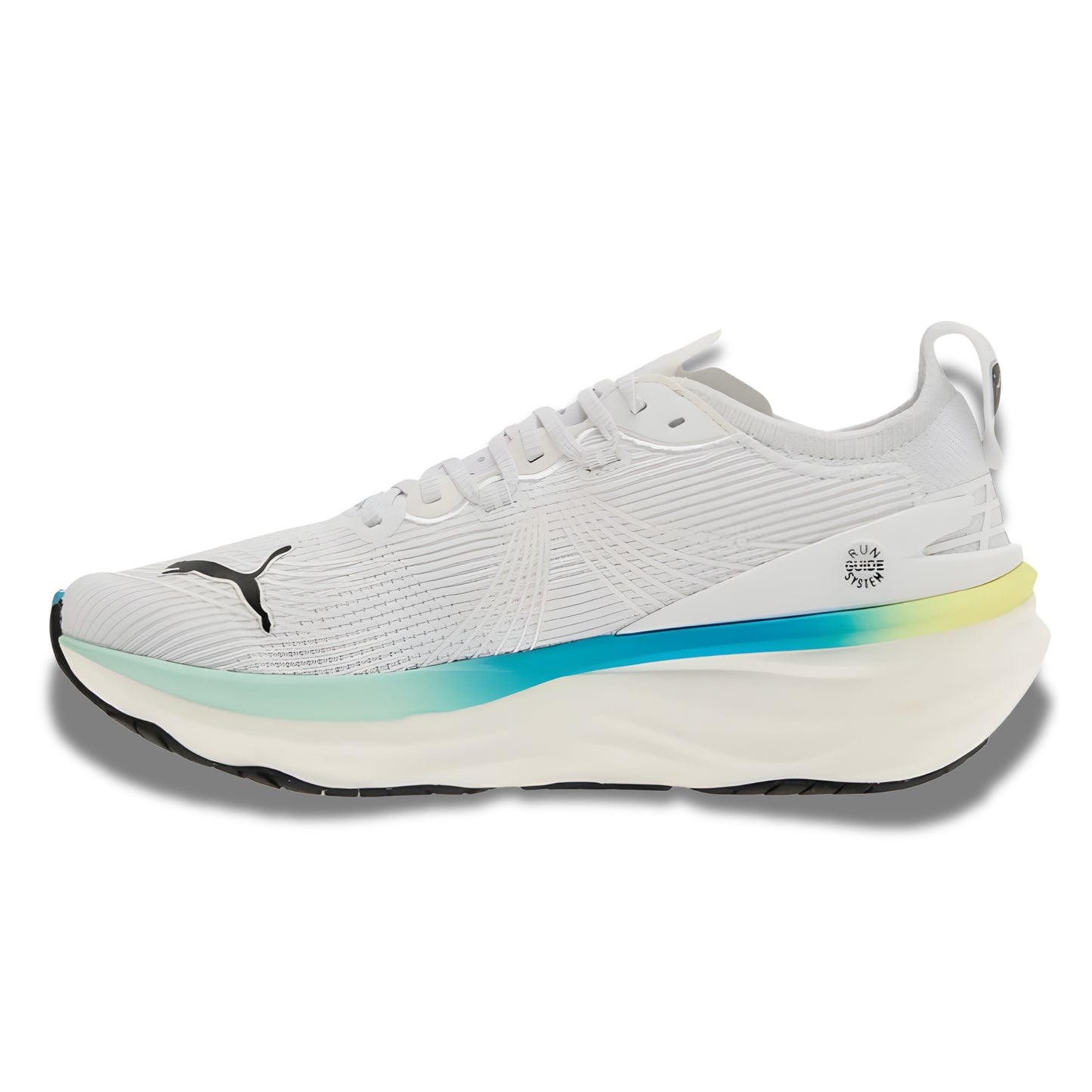 PUMA SHOE FOREVER RUN NITRO 2 MN WHITE/SPEED BLUE (AW25)