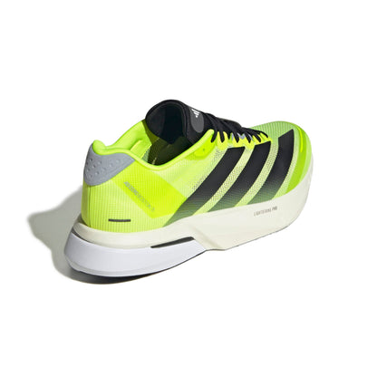 ADIDAS SHOE ADIZERO BOSTON 13 MN LUCID LEMON/BLACK/SILVER (AW25)