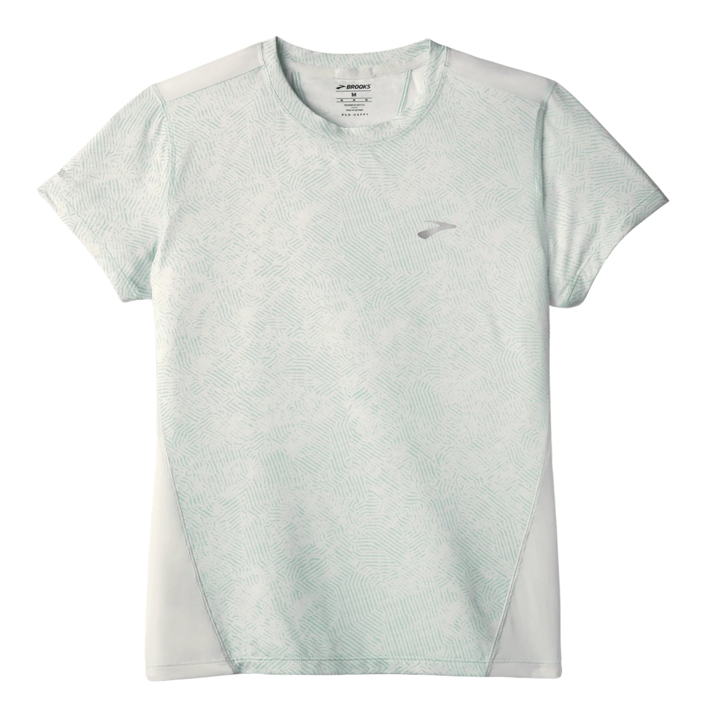 BROOKS SHIRT TEE SPRINT FREE 3.0 WN UNCHARTED PRINT/BIT OF (AW25)