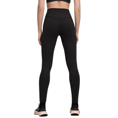 Black Puma tights on a white background
