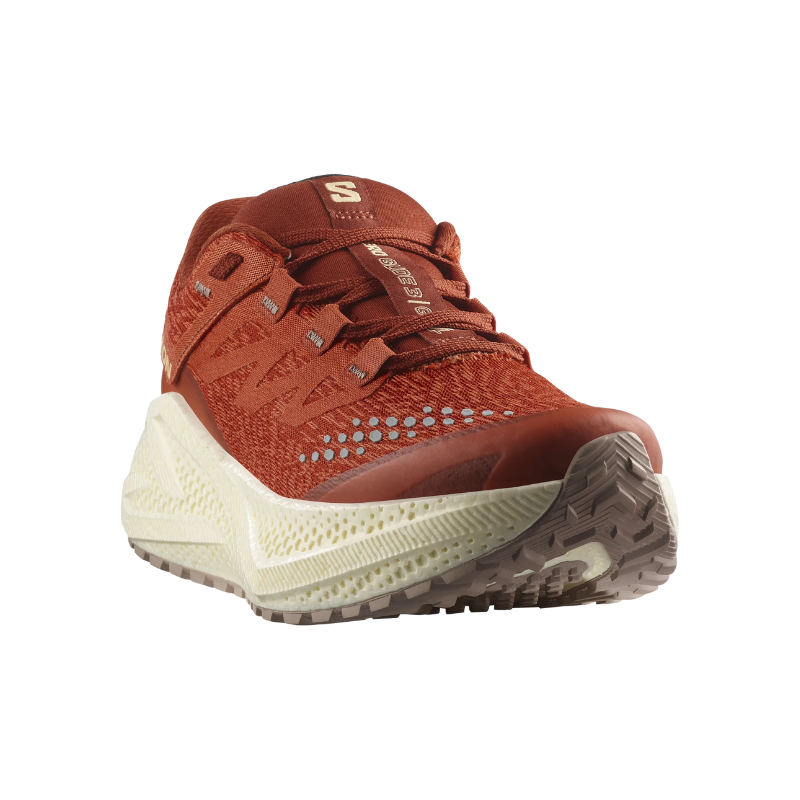 SALOMON SHOE AERO GLIDE 3 GRAVEL WN BURNT OCHRE/VANILLA/ETHEREA (AW25)