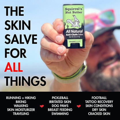 SQUIRREL'S NUT BUTTER ANTI-CHAFE STICK 48ML