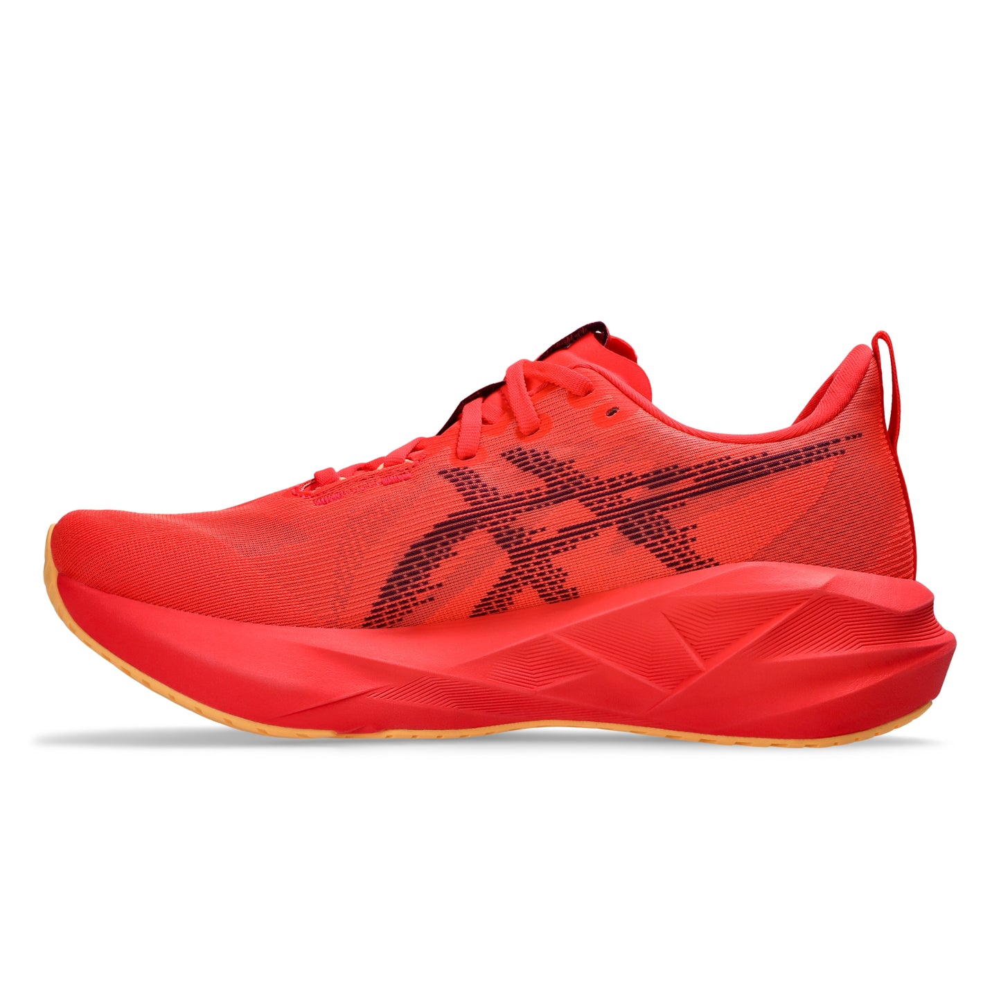 ASICS SHOE NOVABLAST 5 MN FLASH RED/EDO PURPLE (AW25)