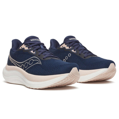 SAUCONY SHOE TRIUMPH 23 WN NAVY/CAMEO (AW25)