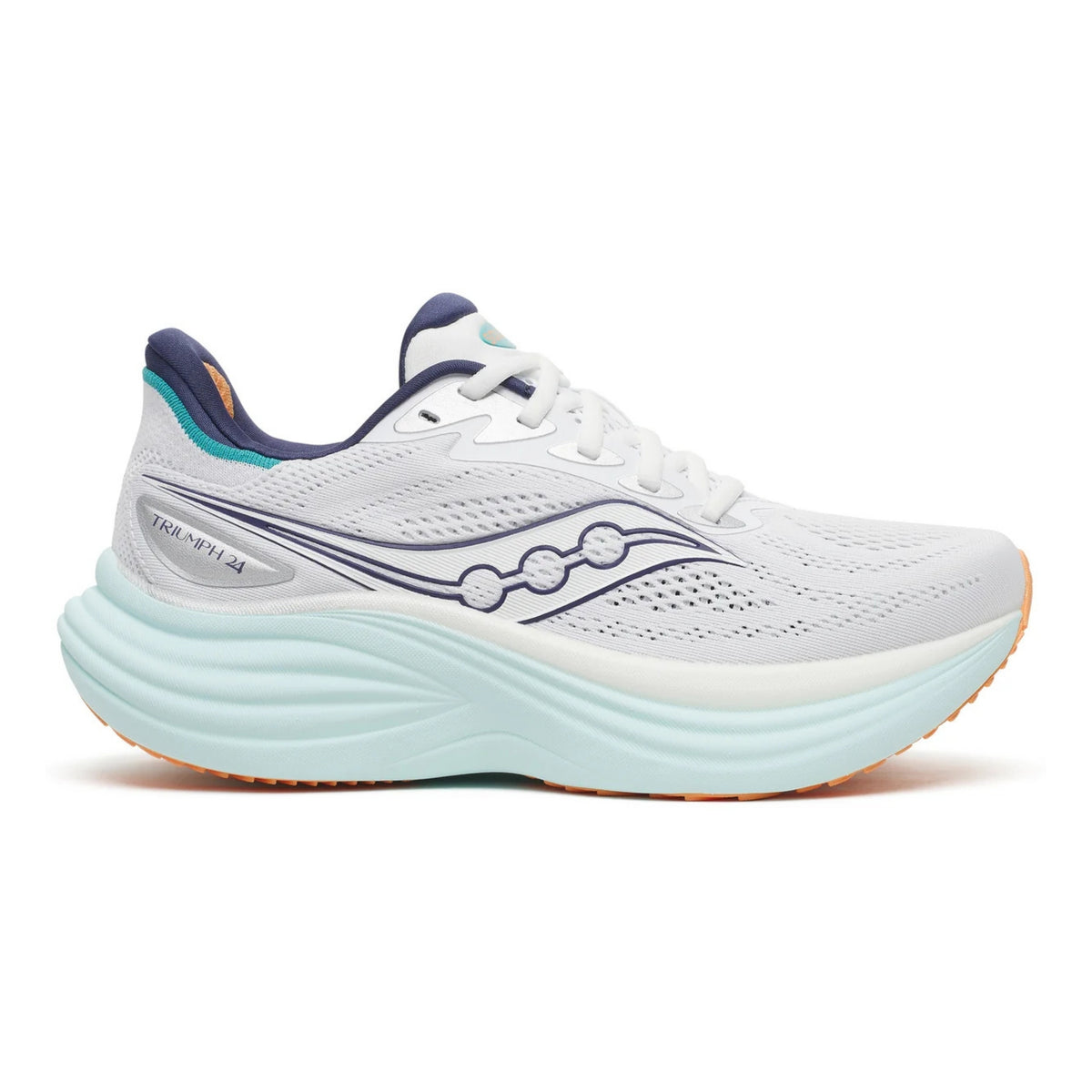 SAUCONY SHOE TRIUMPH 24 WN WHITE/SPA (AW26)