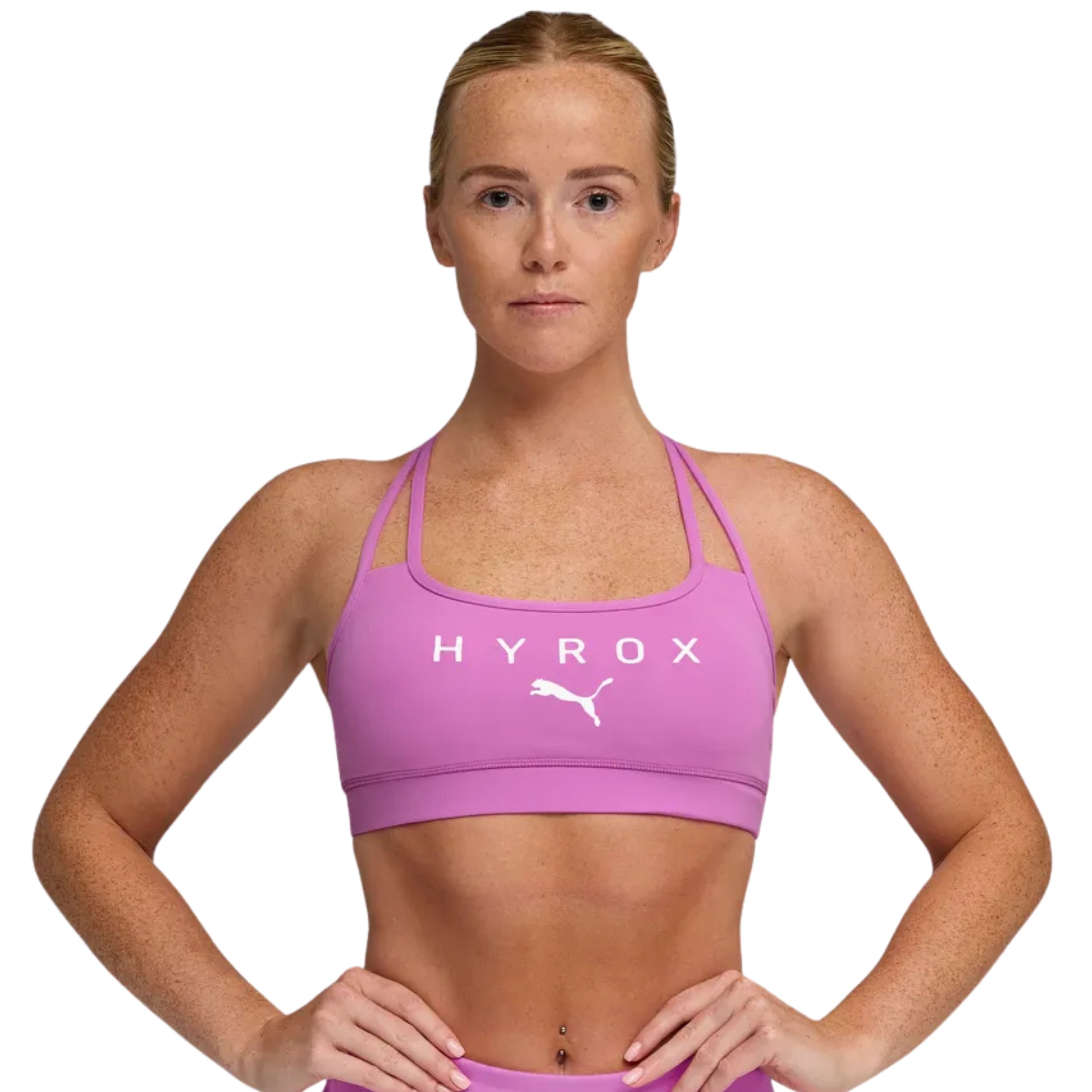 PUMA BRA STRAPPY HYROX MOVE WN ELECTRIC ORCHID (SS26) – Baseline