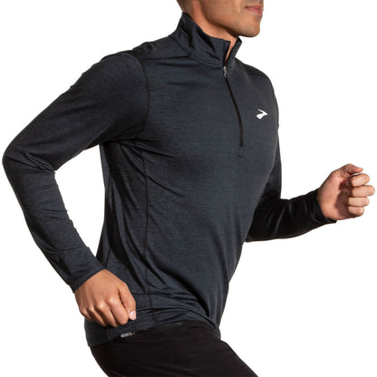BROOKS TOP LONG SLEEVE DASH HALF ZIP 2.0 MN