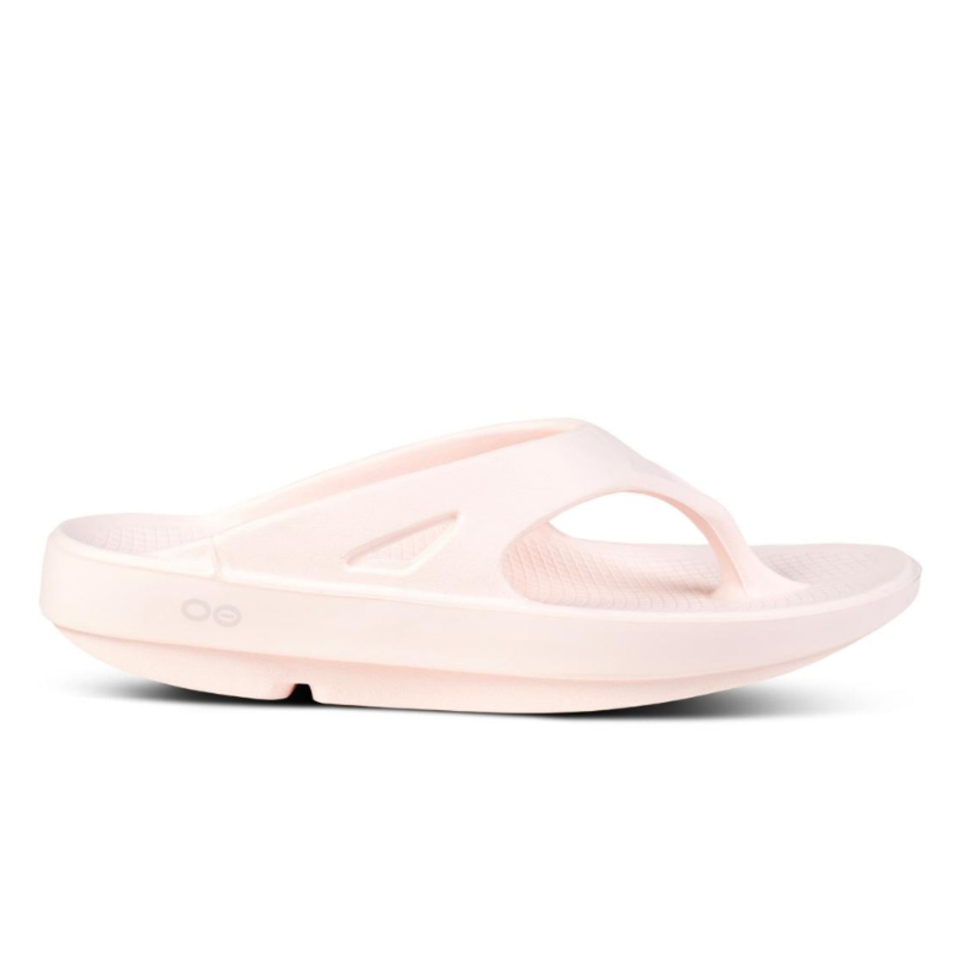Pink sandal on a white background