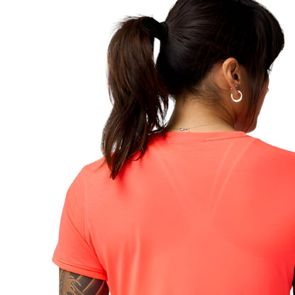 BROOKS SHIRT TEE DISTANCE 3.0 WN NEO CAYENNE/GOOD RUN VIBES (AW25)