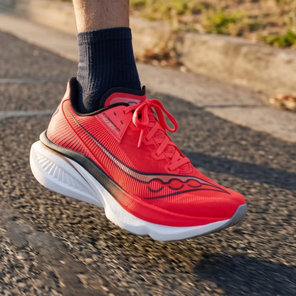 SAUCONY SHOE ENDORPHIN AZURA MN VIZIRED/BLACK (AW26)