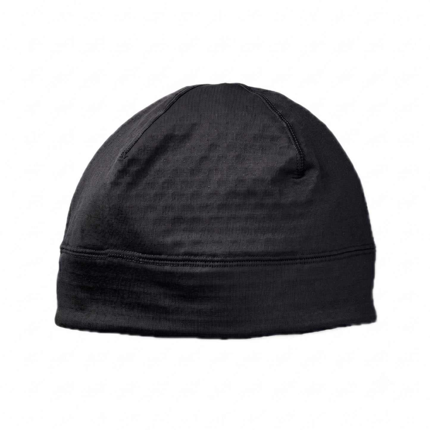 Black Brooks beanie on a white background