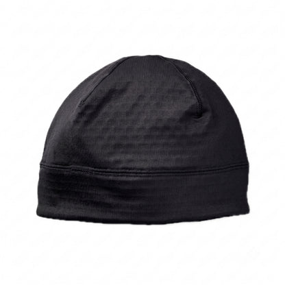 Black Brooks beanie on a white background