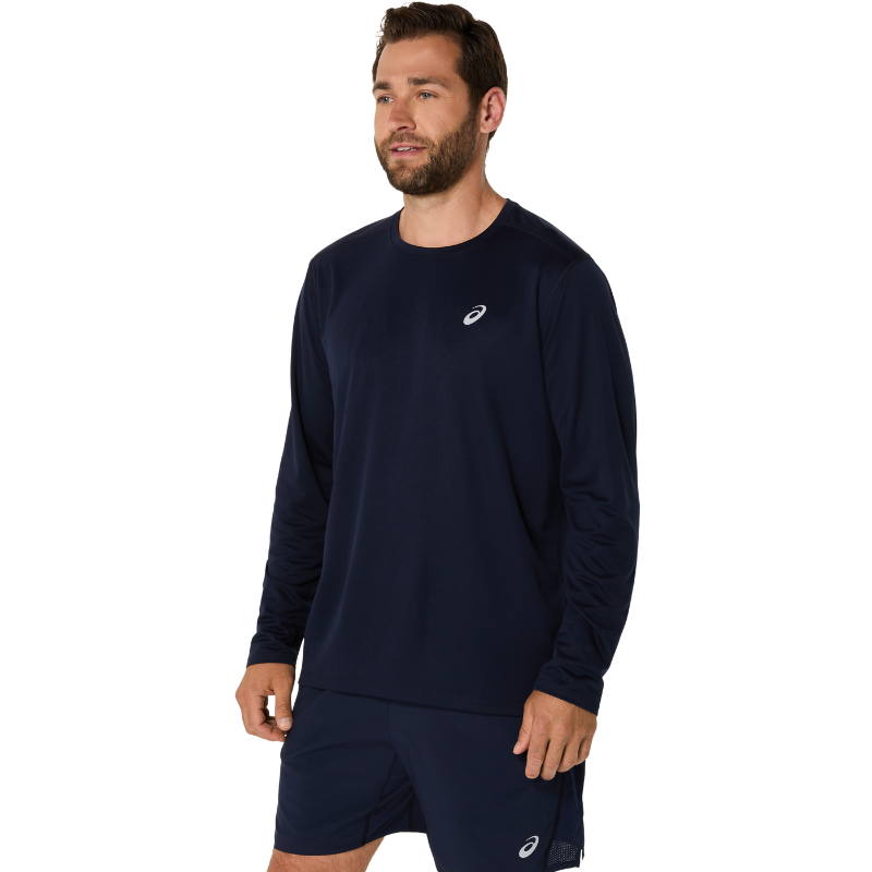 ASICS SHIRT TEE LONG SLEEVE CORE MN MIDNIGHT (AW25)