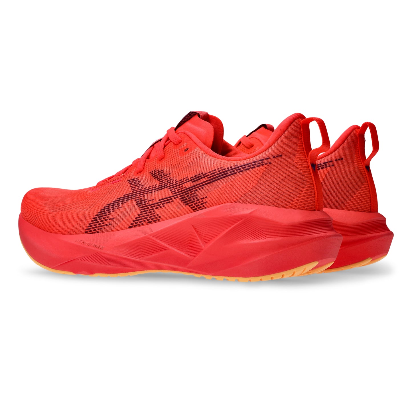ASICS SHOE NOVABLAST 5 MN FLASH RED/EDO PURPLE (AW25)