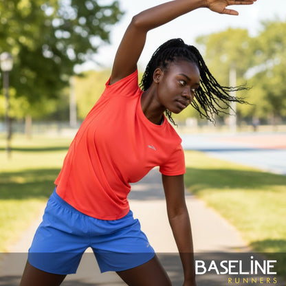 BROOKS SHIRT TEE SPRINT FREE 3.0 WN NEO CAYENNE (AW25)