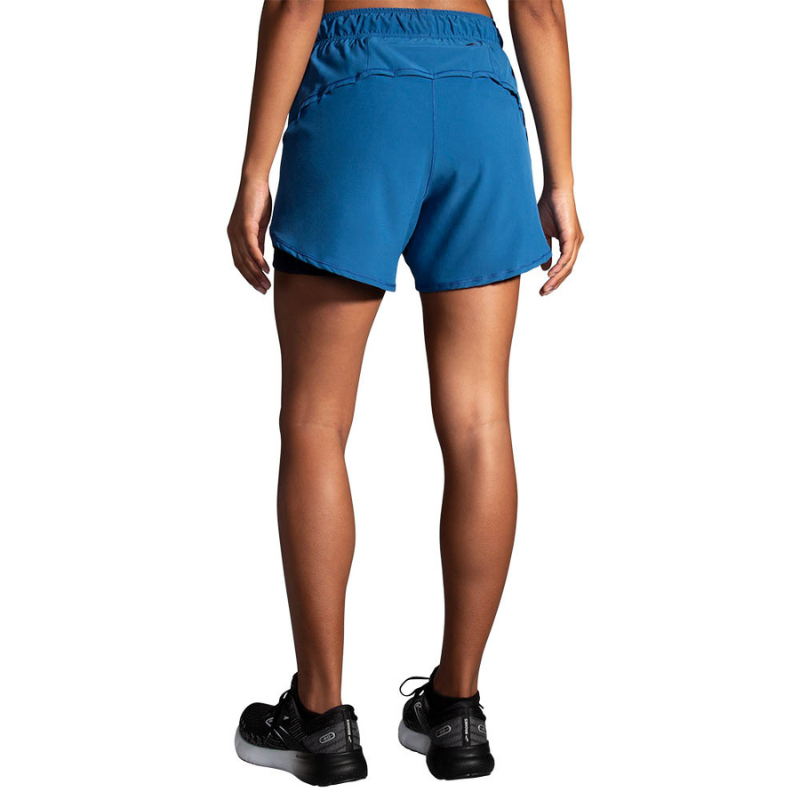 BROOKS SHORT CHASER 5INCH 2IN1 WN