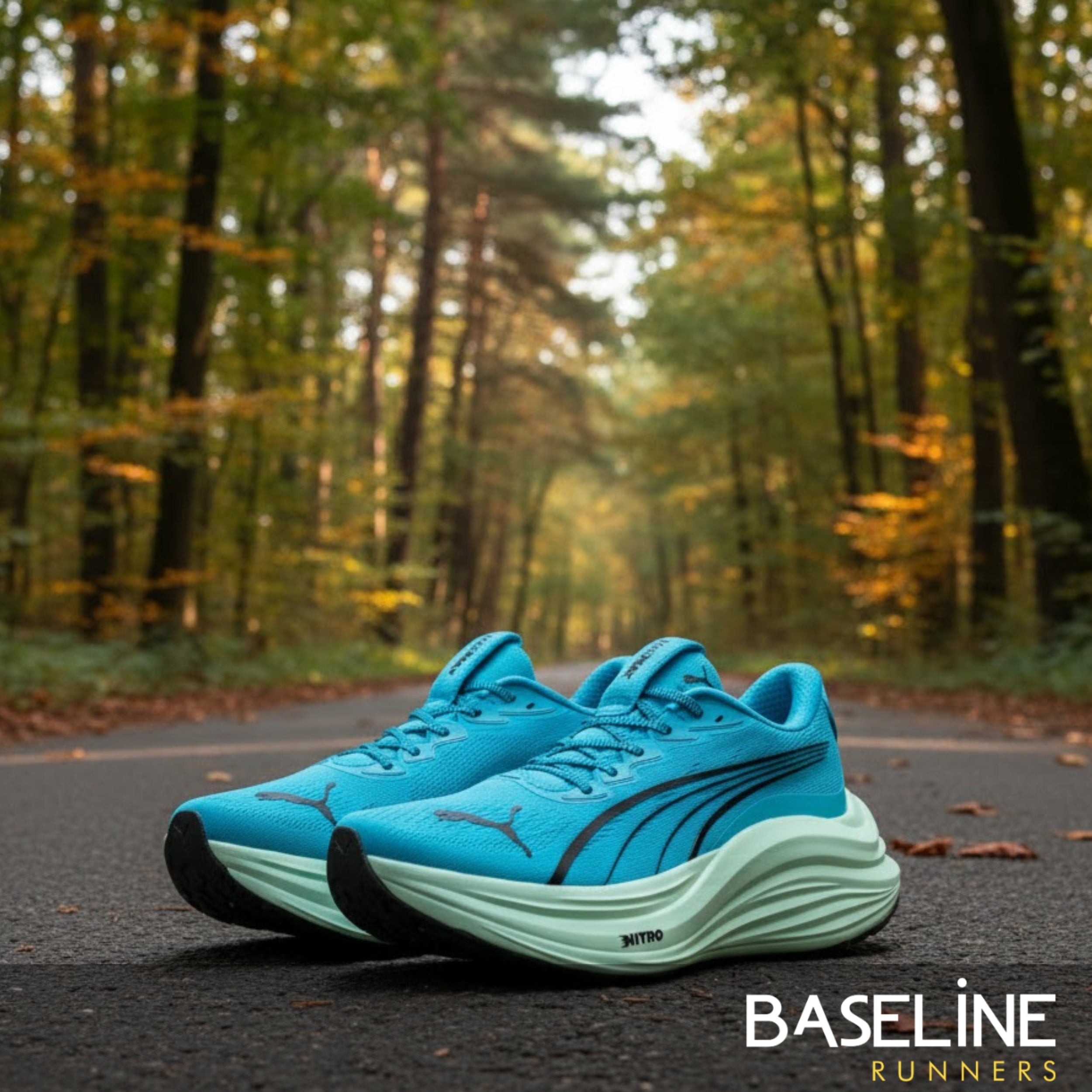 PUMA SHOE MAGMAX NITRO MN SPEED BLUE/MINT MELT (AW25) – Baseline