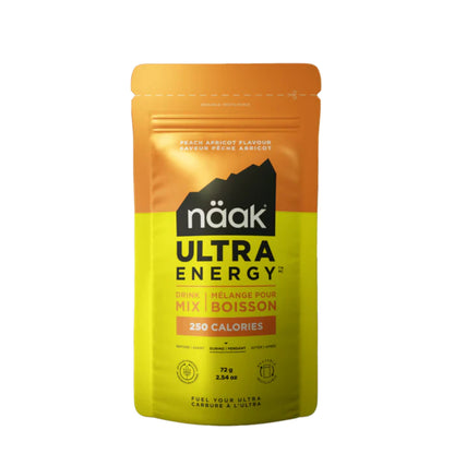 Naak Ultra Energy drink mix package on a white background