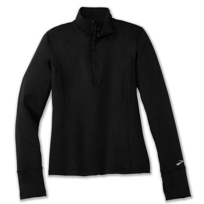 Black long sleeve Brooks shirt on a white background