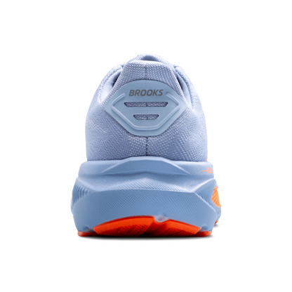 BROOKS SHOE GHOST 17 WN BLUE HERON/WHITE/ORANGE (AW25)
