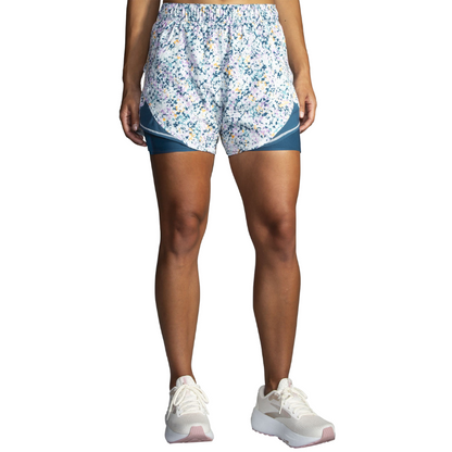 BROOKS SHORT CHASER 5INCH 2IN1 WN