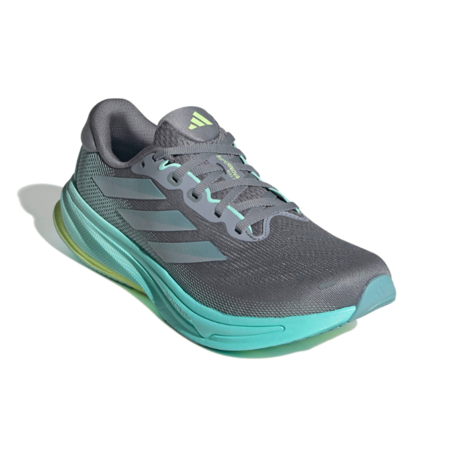 ADIDAS SHOE SUPERNOVA RISE 2 WN GREY/METALLIC/FLASH AQUA (AW25)
