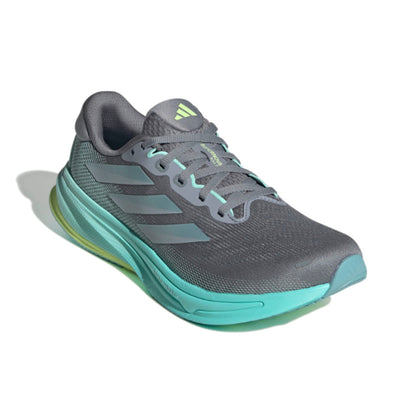 ADIDAS SHOE SUPERNOVA RISE 2 WN GREY/METALLIC/FLASH AQUA (AW25)