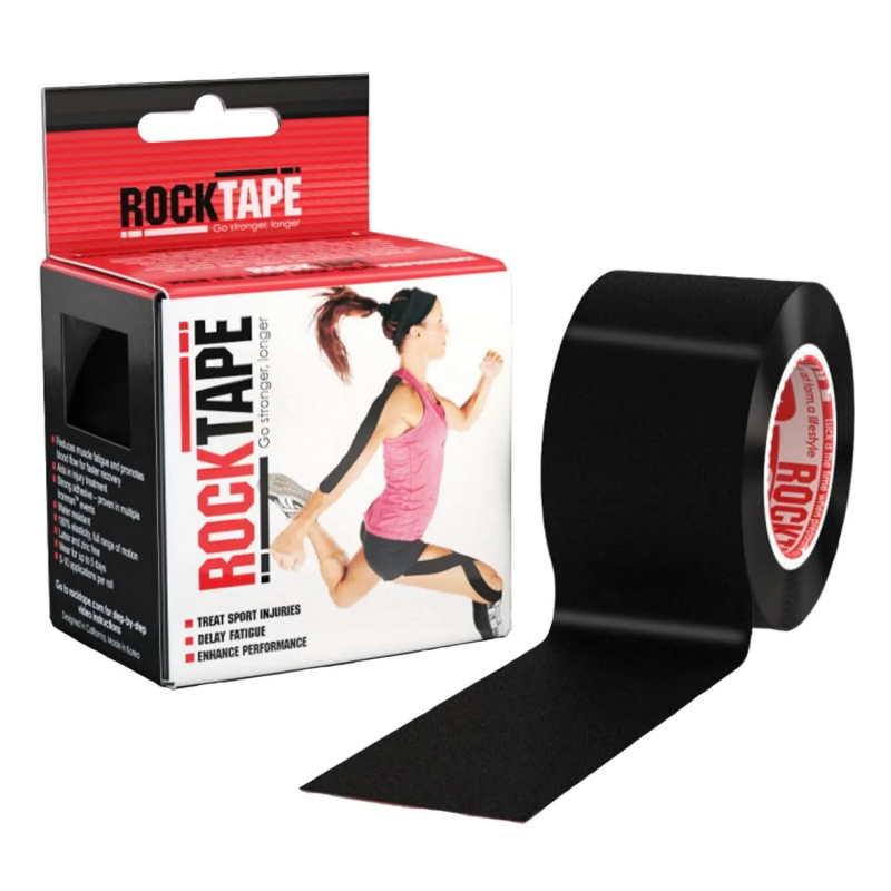 ROCKTAPE STANDARD ROLL 5CM X 5CM BLACK