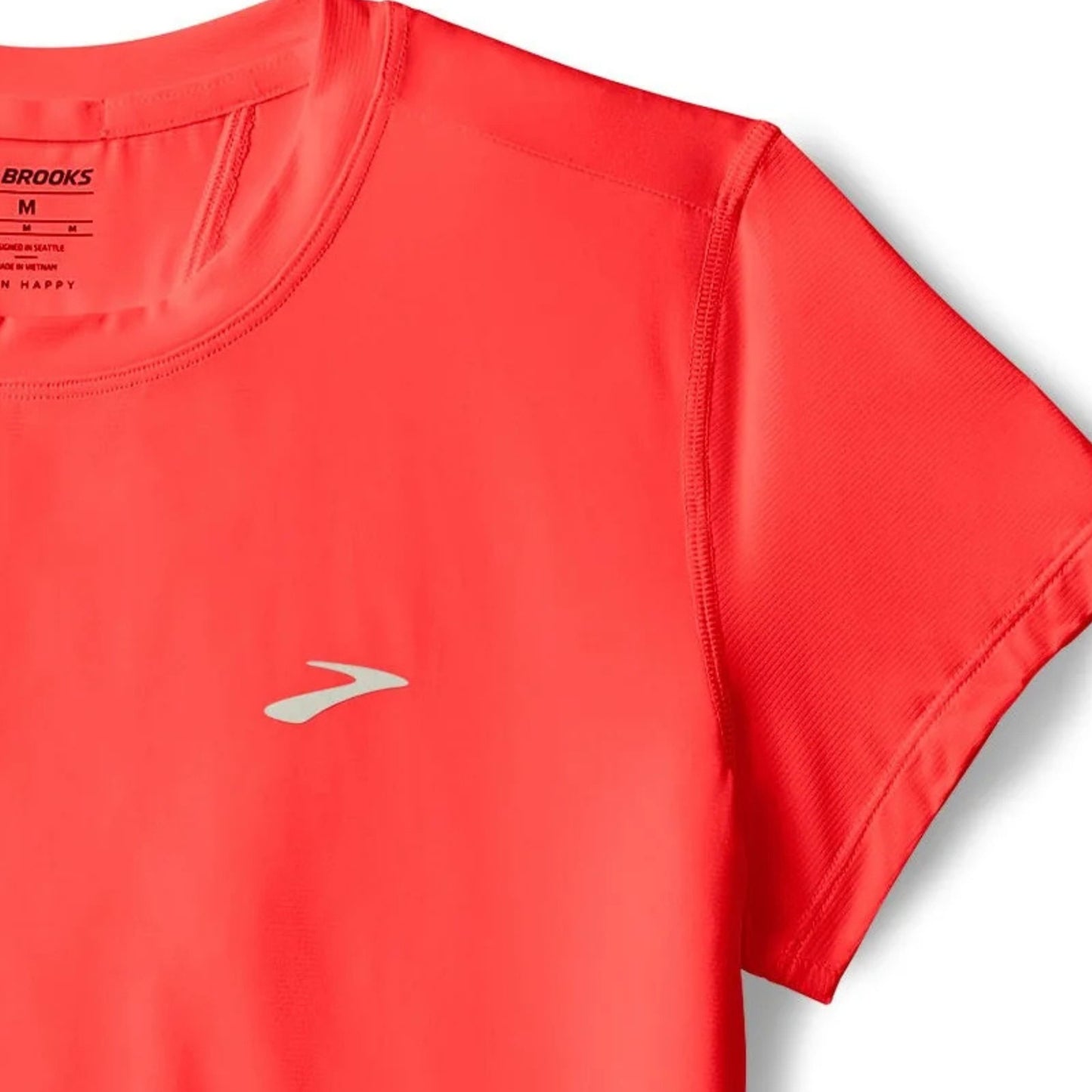 BROOKS SHIRT TEE SPRINT FREE 3.0 WN NEO CAYENNE (AW25)