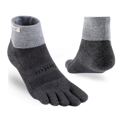 INJINJI grey sock on a white backgroud