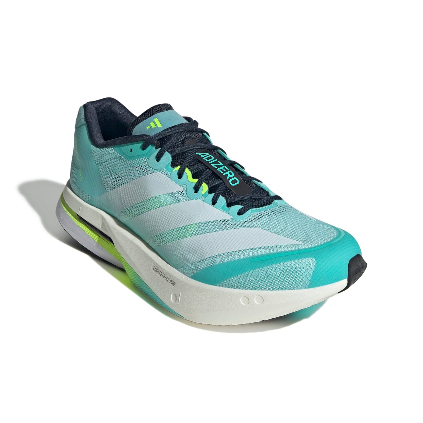 ADIDAS SHOE ADIZERO BOSTON 13 MN  AQUA/WHITE/LUCID LEMON(AW25)