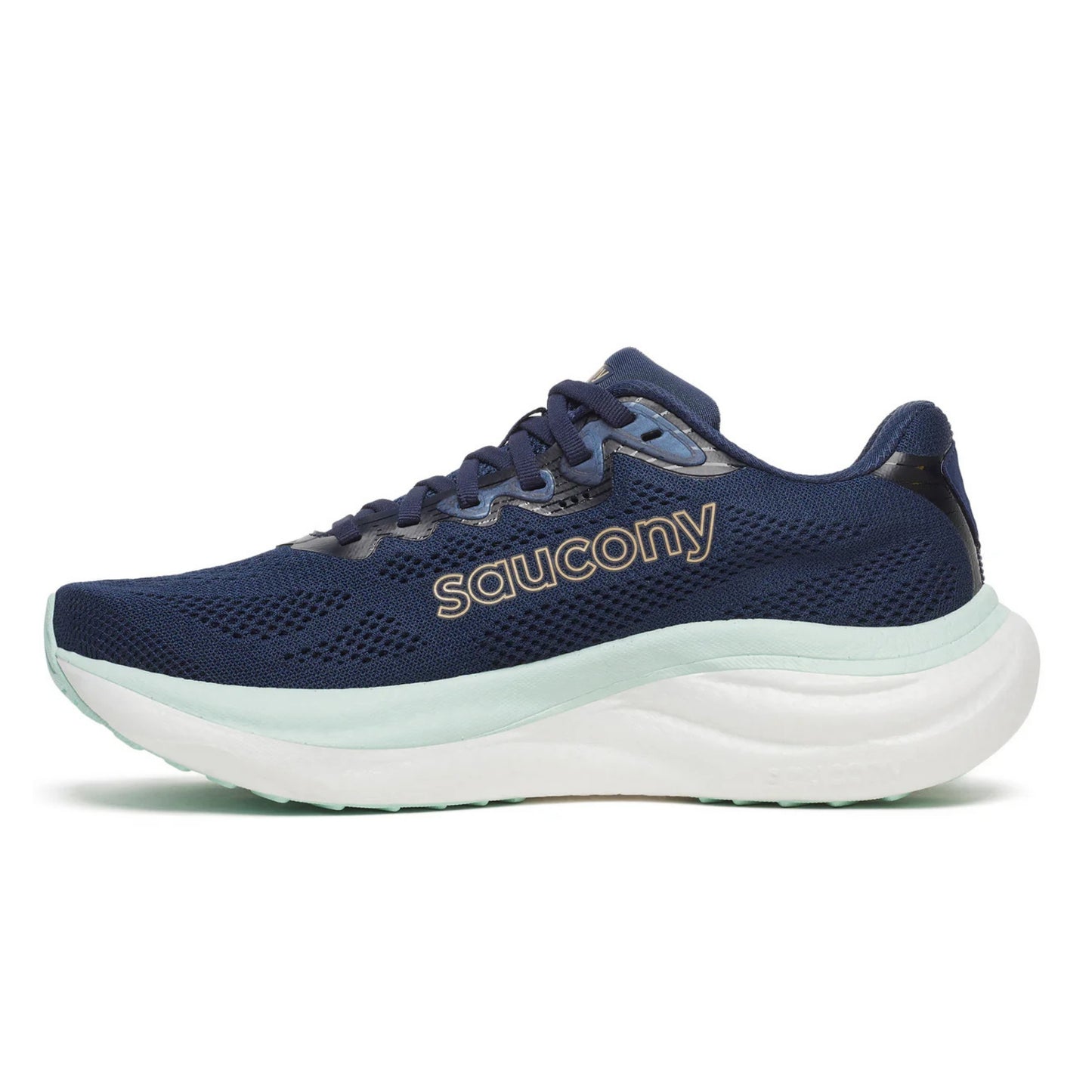 SAUCONY SHOE RIDE 19 WN NAVY/AQUA MARINE (SS26)