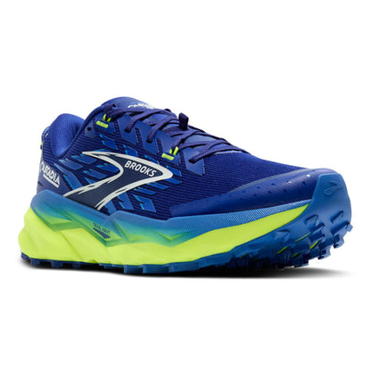 BROOKS SHOE CASCADIA 19 MN SURF THE WEB/NIGHTLIFE/WHITE  (AW25)