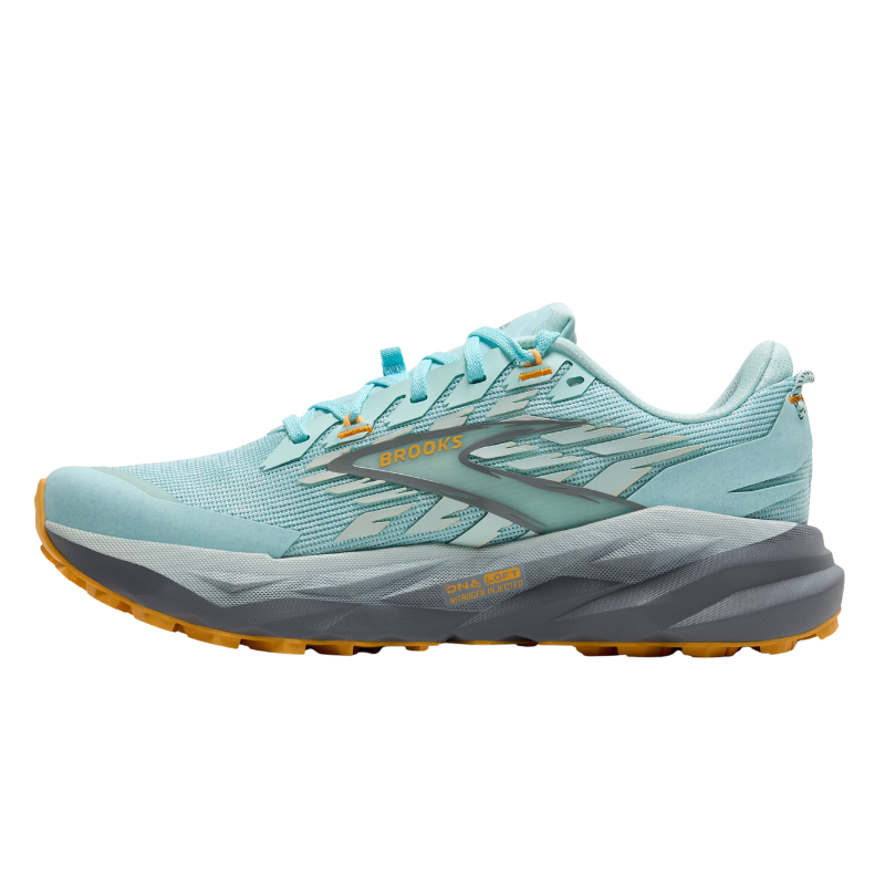 BROOKS SHOE CASCADIA 19 WN CLEARWATER/PRIMER GREY/APRICOT (AW25)