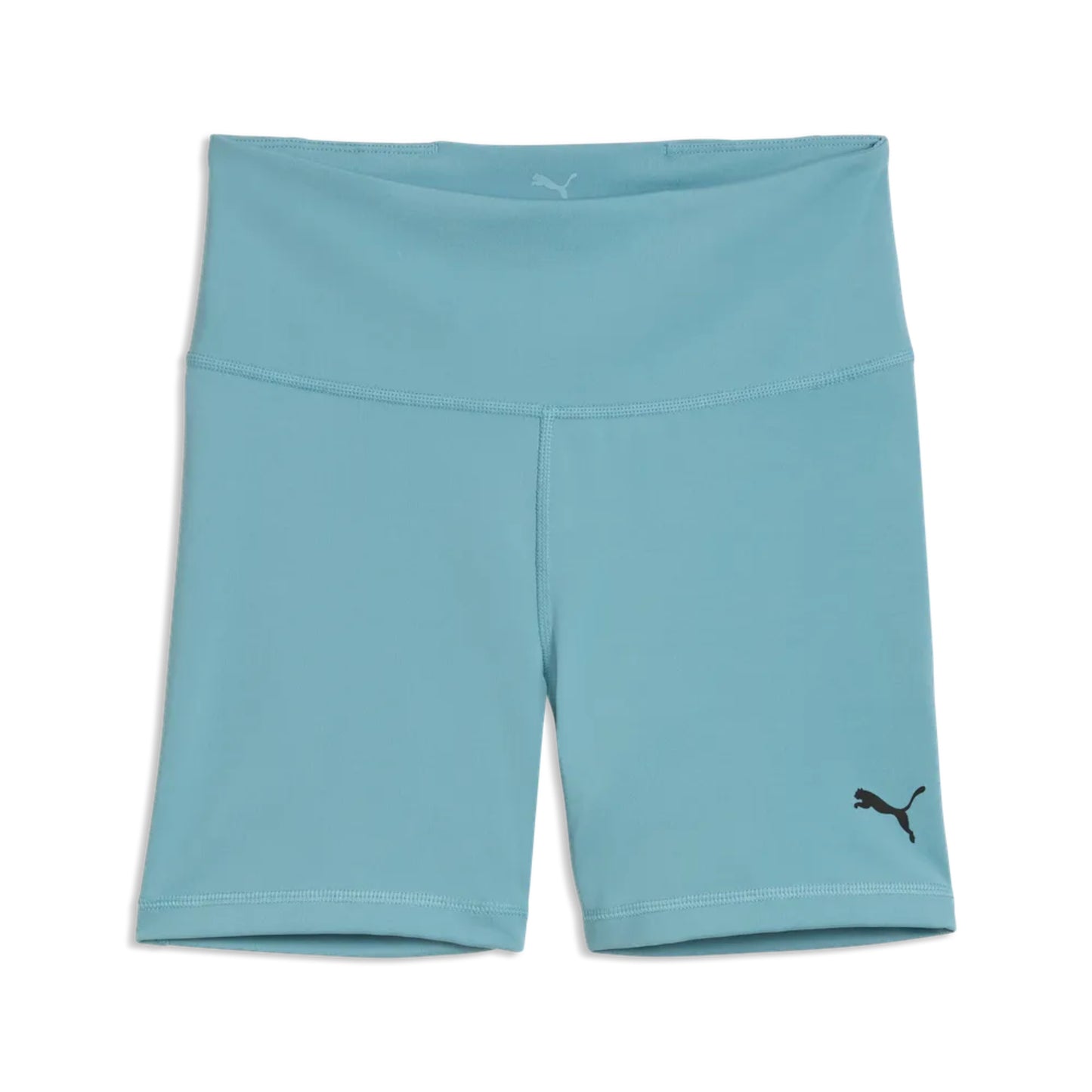 Light blue tight with a Puma logo on a white background