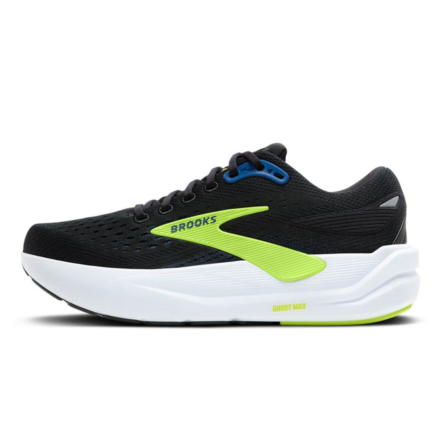 BROOKS SHOE GHOST MAX 3 MN BLACK/NAVY/ACID LIME (AW25)