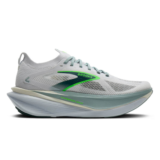 BROOKS SHOE HYPERION MAX 3 MN WHITE/GREY MIST/GREEN (SS26)