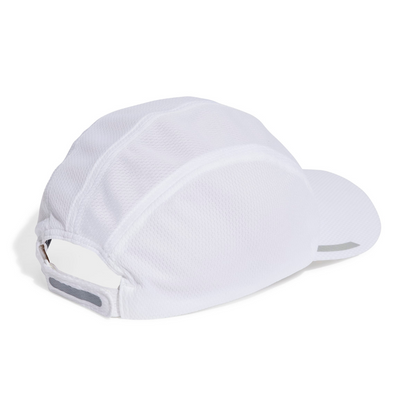 ADIDAS CAP RUNNING AEROREADY FOUR-PANEL MESH WHITE/SILVER (AW25)