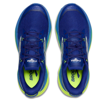 BROOKS SHOE CASCADIA 19 MN SURF THE WEB/NIGHTLIFE/WHITE  (AW25)