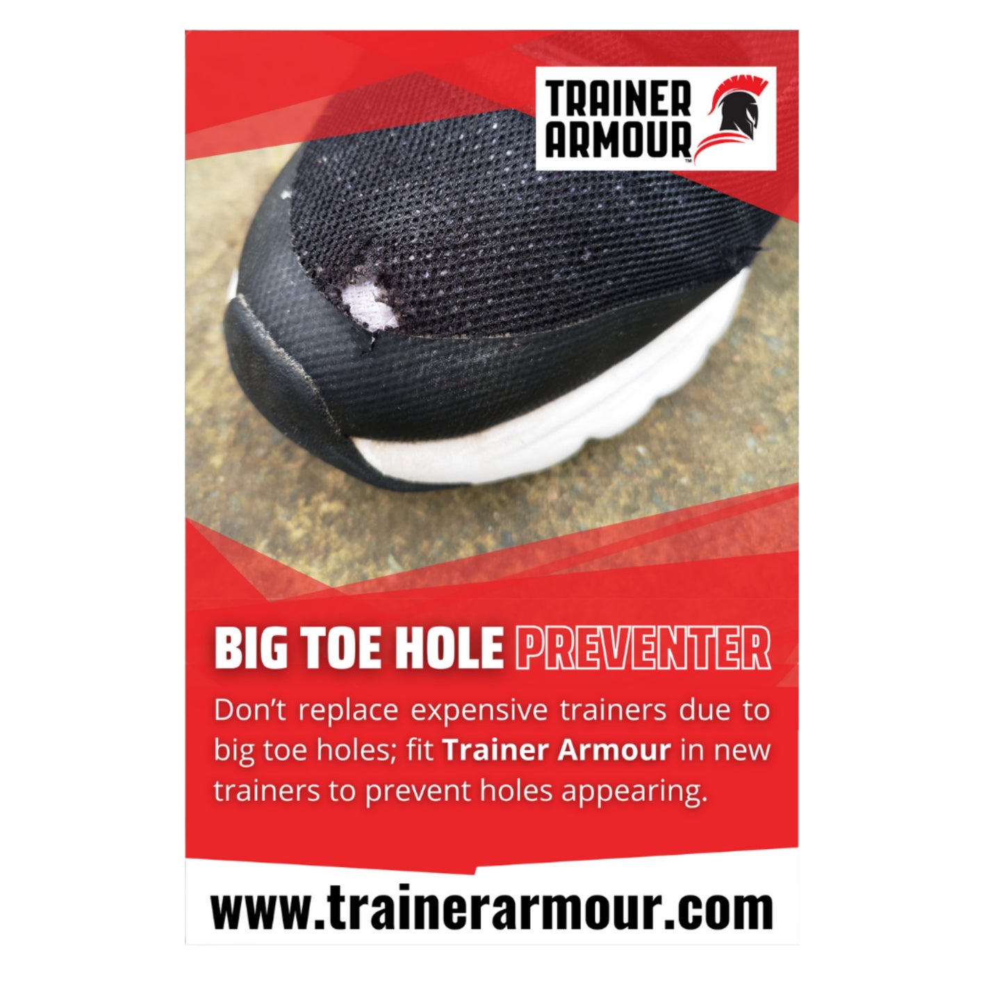 TRAINER ARMOUR BIG TOE HOLE PREVENTER (2)