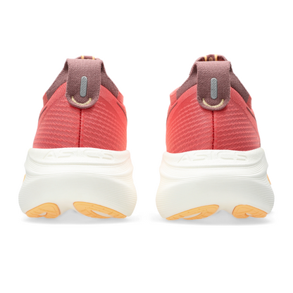 ASICS SHOE GEL-NIMBUS 27 WN DARK PINK CLAY/ORANGE GLOW (AW25)