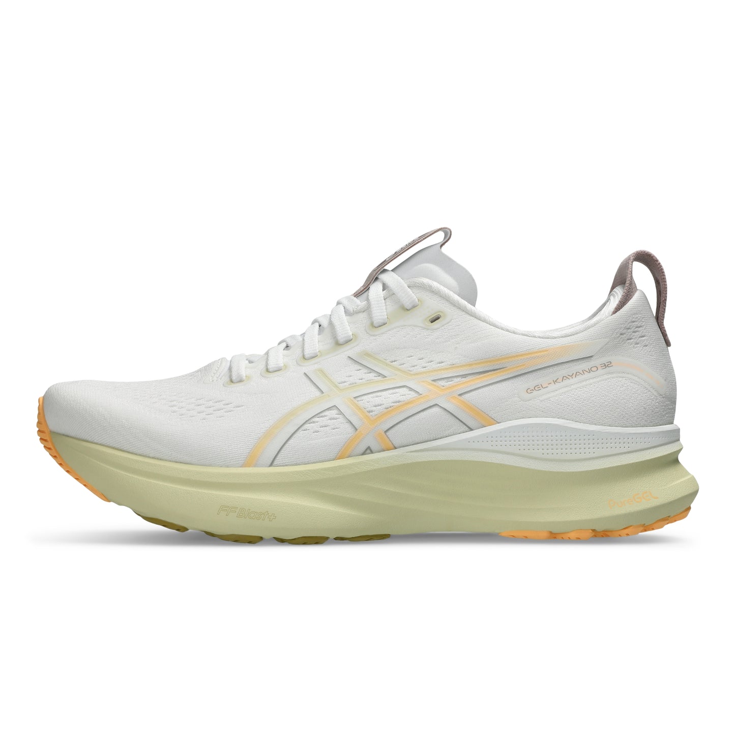 ASICS SHOE GEL-KAYANO 32 MN WHITE/ORANGE GLOW (AW25)