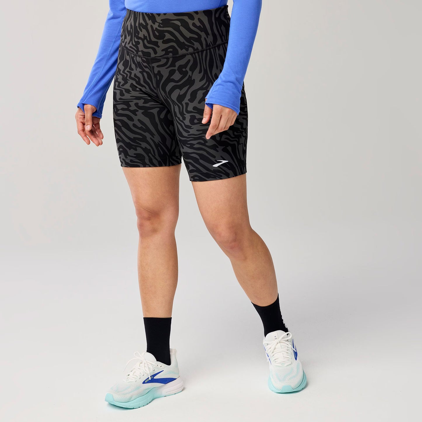 BROOKS TIGHT SPARK 8INCH WN OBSIDIAN SPEEDSCAPE (AW25)